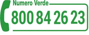 Número gratuito: 800 842623 (en Italia solamente)